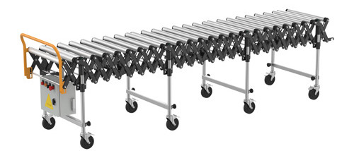 expandable motorized Rodillos y transportadores de rodillos - Global Drive Solutions